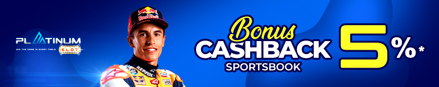 PlatinumSlot Bonus Cashback 5%